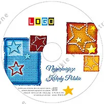 Łaty i ściegi na granacie, płyta